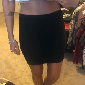 Black skirt